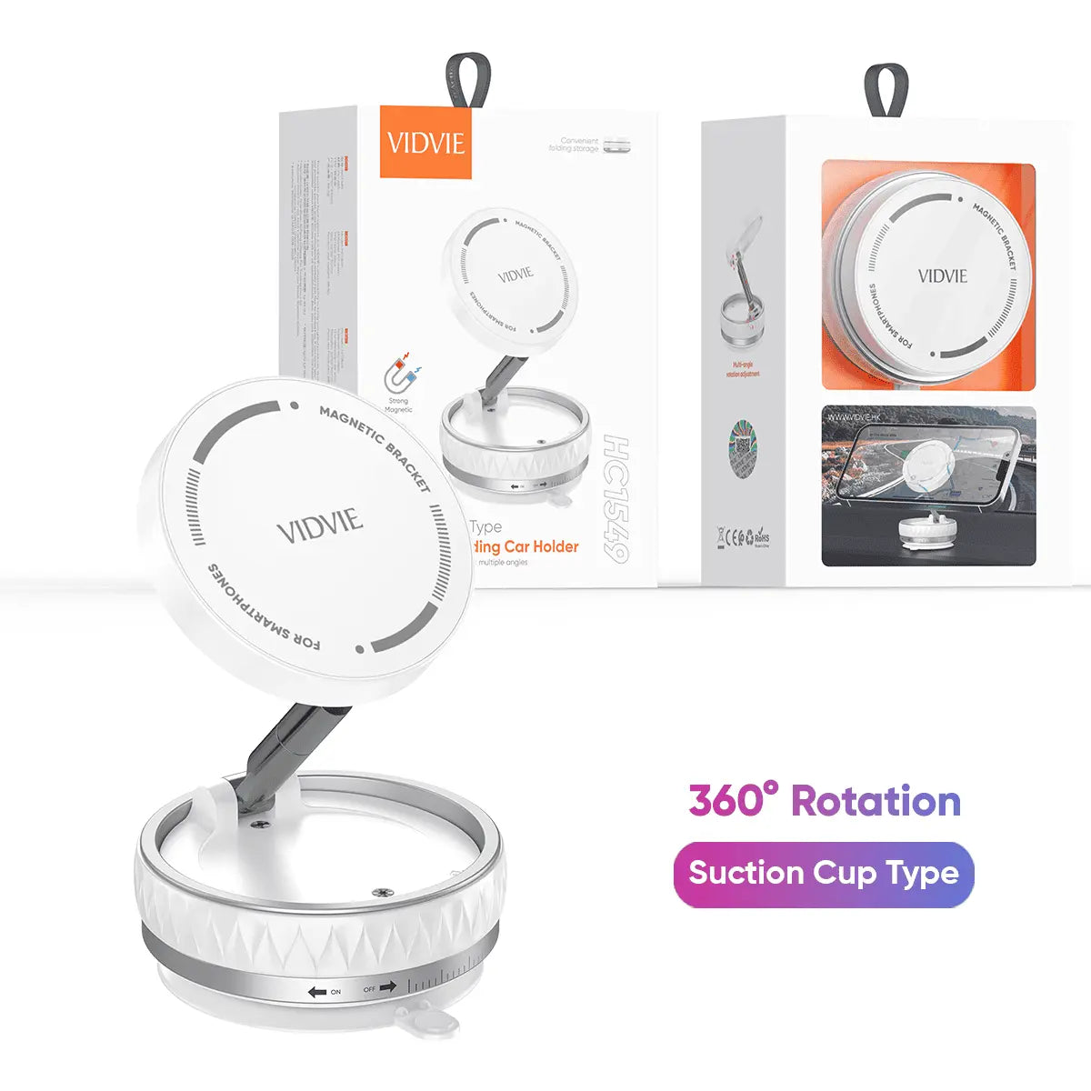 Vidvie Magnetic Folding Car Holder