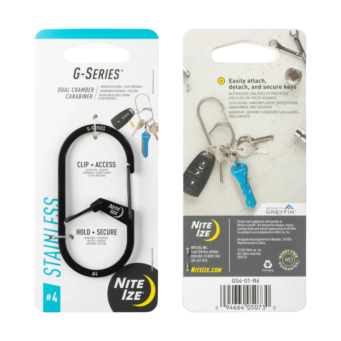 Nite Ize G-Series Dual Chamber Carabiner #4