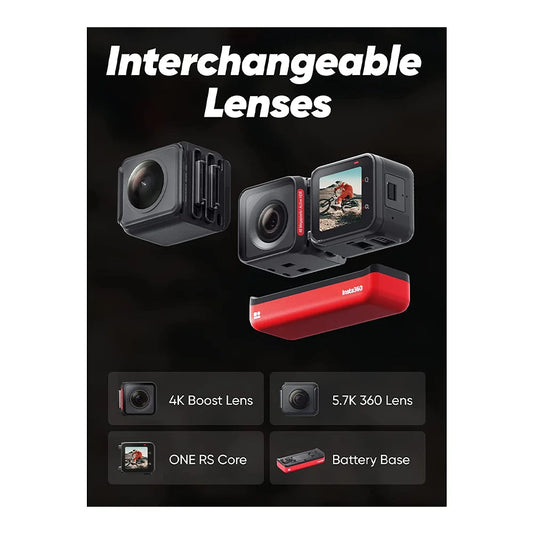 Insta360 ONE RS Twin Edition Camera