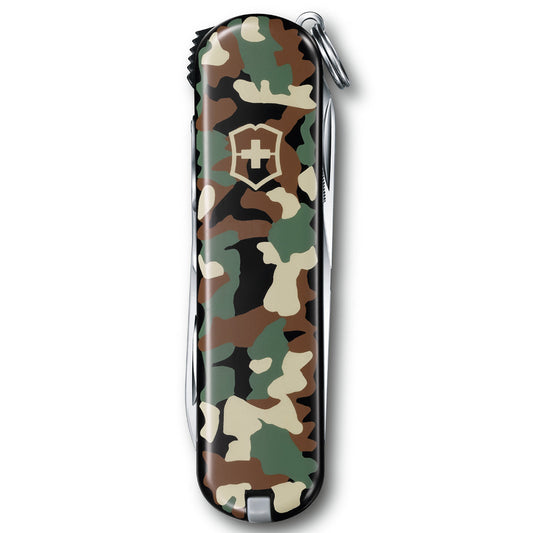 Victorinox, Small Pocket Knives- Nail Clip 580- Green Camouflage - available at LYNQED Lebanon
