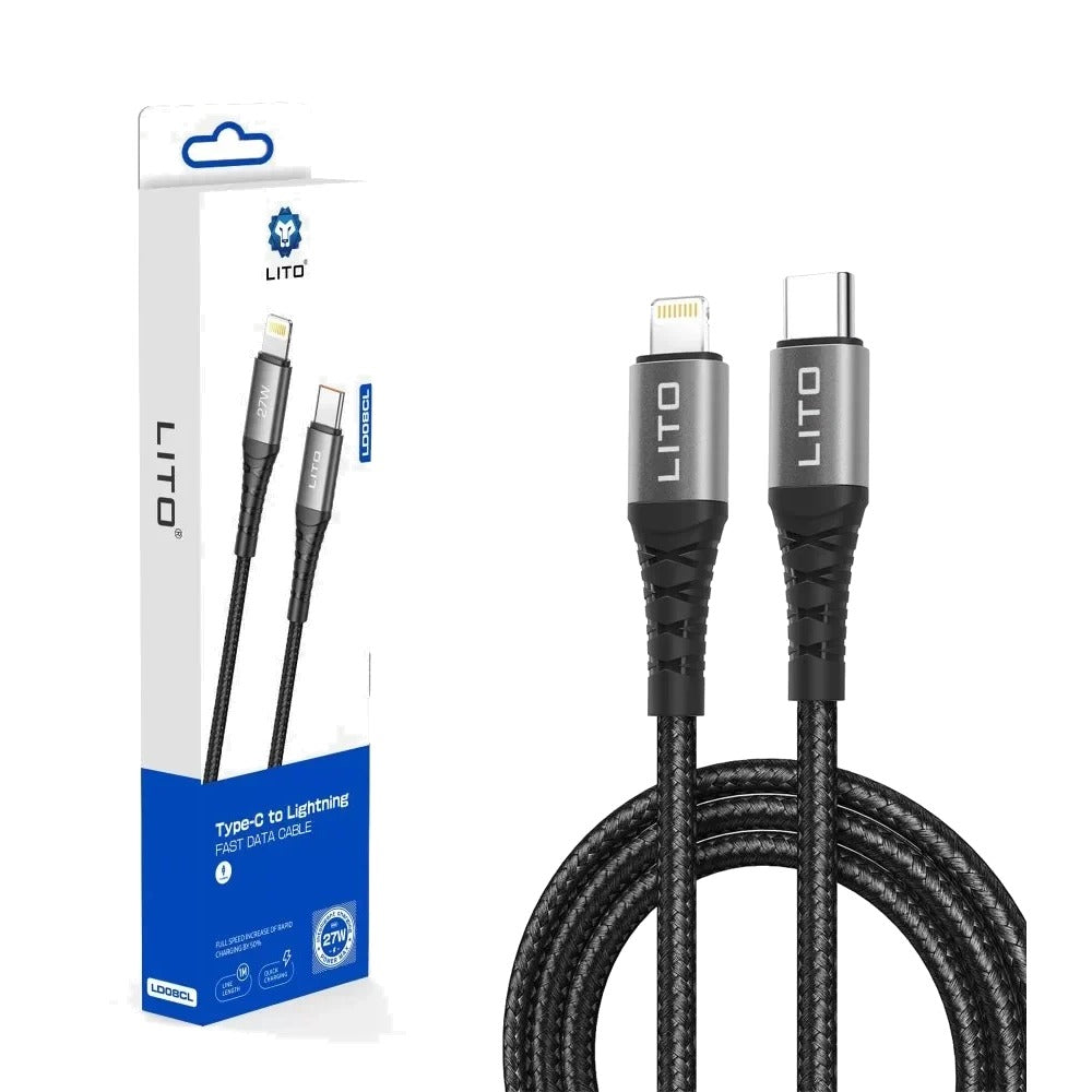 LITO Type-C to Lightning Braided Cable