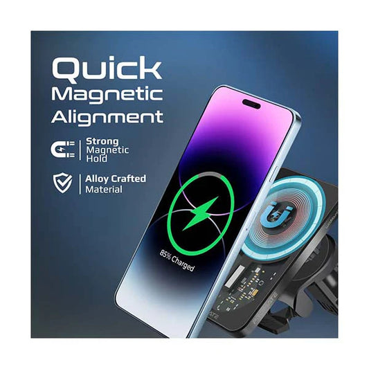 Promate LucidMount 15W MagSafe Car Charger - My Store