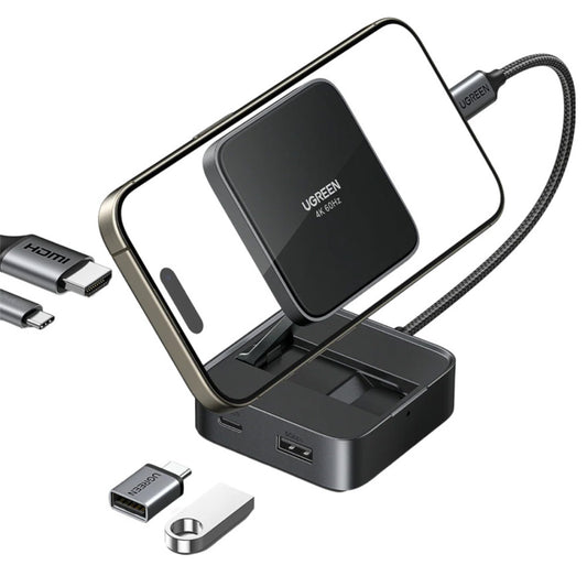 UGREEN 4-IN-1 Magnetic USB-C Hub for Phone | 35590
