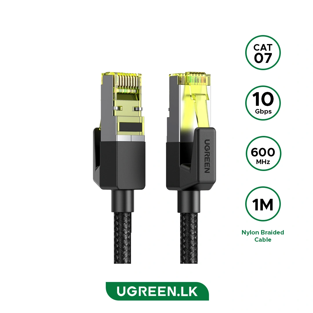 UGREEN Cat 7 Round Braided Ethernet Cable 1m | 80421