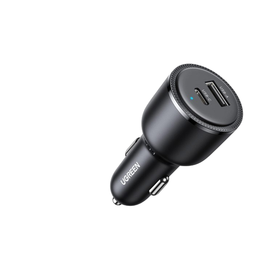 UGREEN Dual Port USB-C & USB-A Super Fast Car Charger | 90645