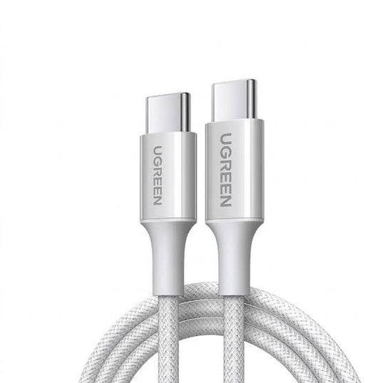 UGREEN L501 USB-C to USB-C 60W Braided Cable 2m - Titanium Gray | 65248