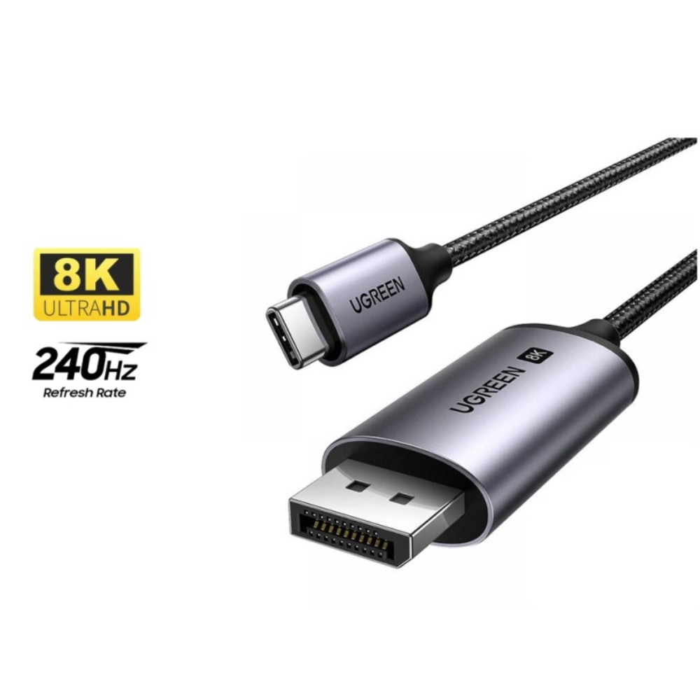 UGREEN USB-C Male to Diplay Port Male 8K | 25839