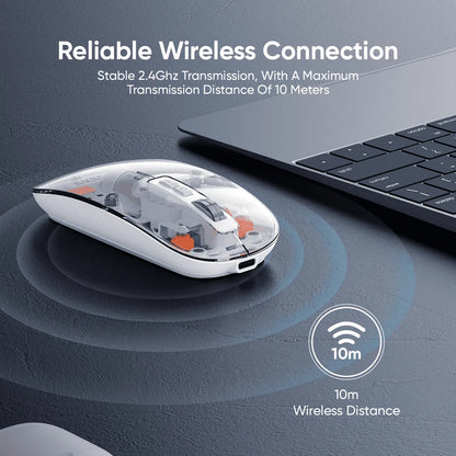 Vidvie Transparent Wireless Mouse