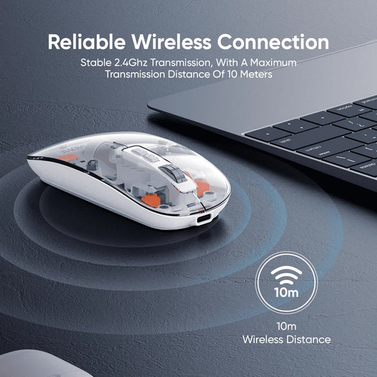 Vidvie Transparent Wireless Mouse
