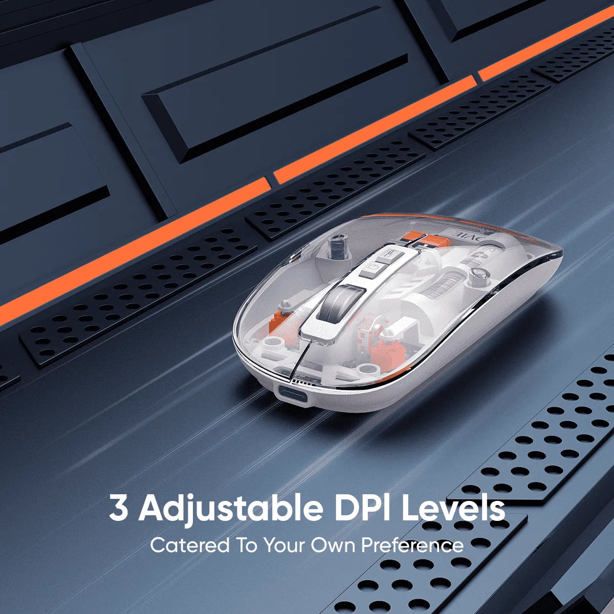 Vidvie Transparent Wireless Mouse