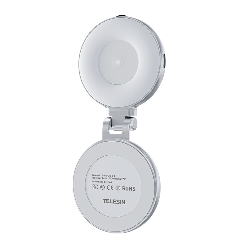 TELESIN Magnetic Light with Mirror