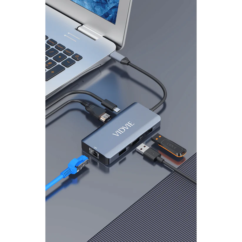 Vidvie 6-IN-1 HUB Docking Station HSB01