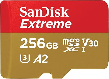 SanDisk Extreme microSDXC UHS-I Memory Card