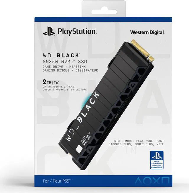 WD BLACK SN850 SSD for PS5 - My Store