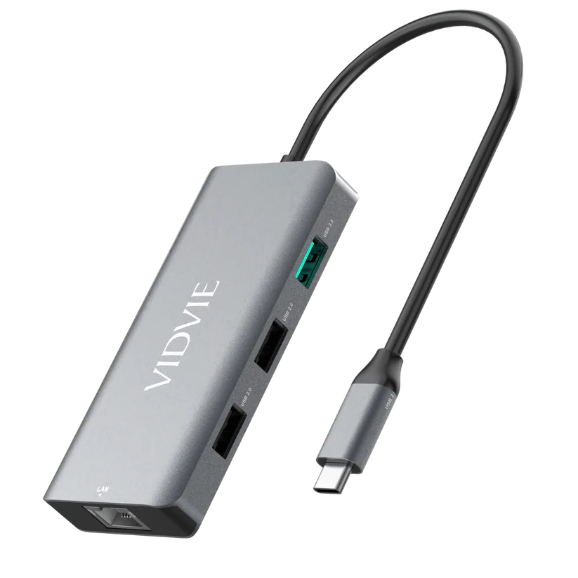 Vidvie 6-IN-1 HUB Docking Station HSB01