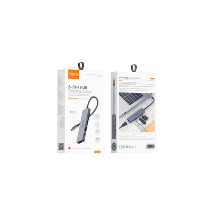 Vidvie 6-IN-1 HUB Docking Station