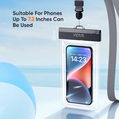 Vidvie Waterproof Phone Pouch