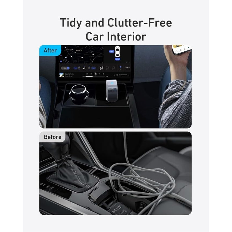 Anker Nano 75W Car Charger (Built-In Retractable USB-C Cable)