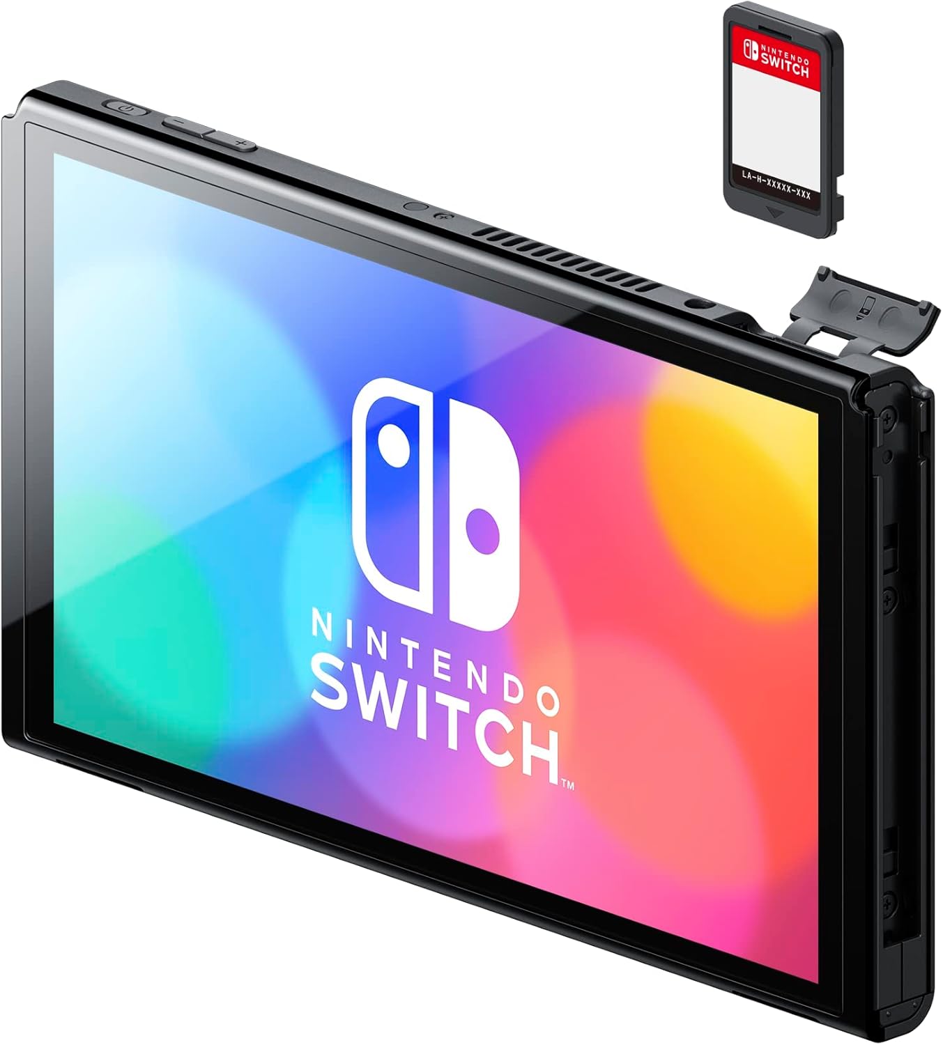 Nintendo Switch OLED - Neon Red & Blue - My Store