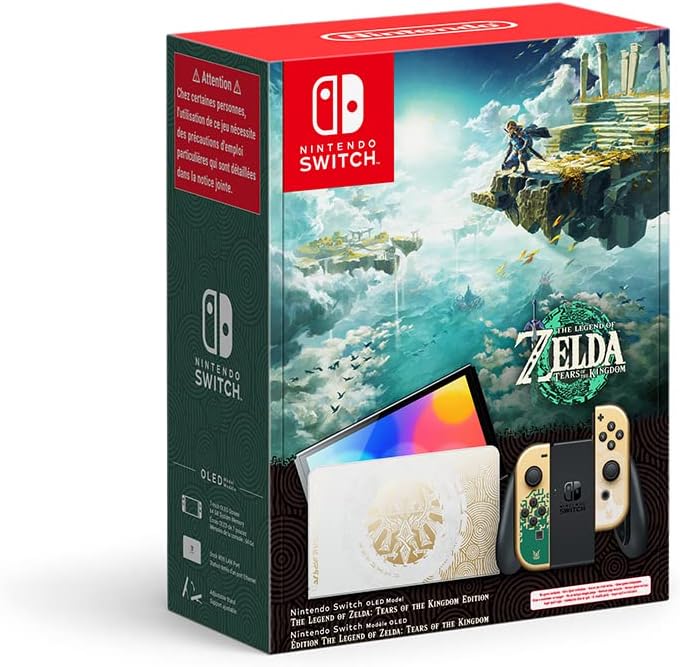 Nintendo Switch OLED - The Legend of Zelda: Tears of the Kingdom Edition - My Store