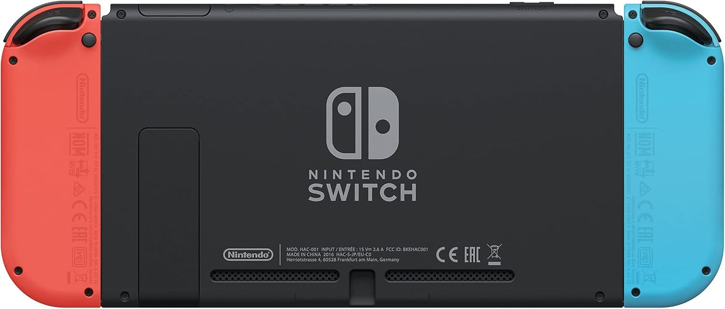Nintendo Switch OLED - Neon Red & Blue - My Store