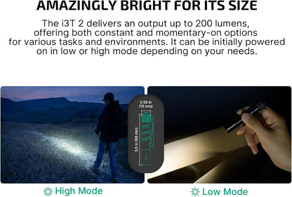 OLIGHT I3T 2 EOS Pocket Flashlight