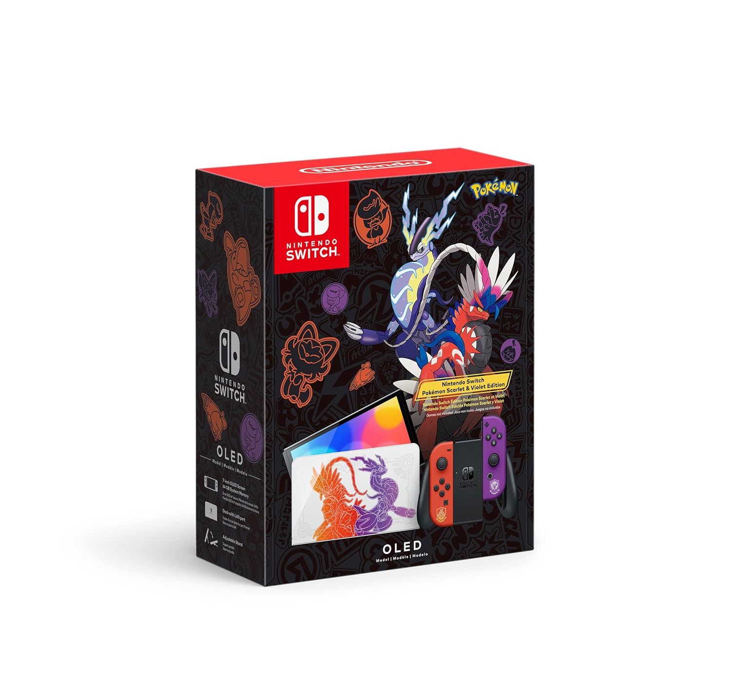 Nintendo Switch OLED - Pokemon Scarlet and Violet Limited Edition - My Store