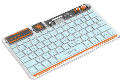 Vidvie Transparent Smart Wireless Keyboard