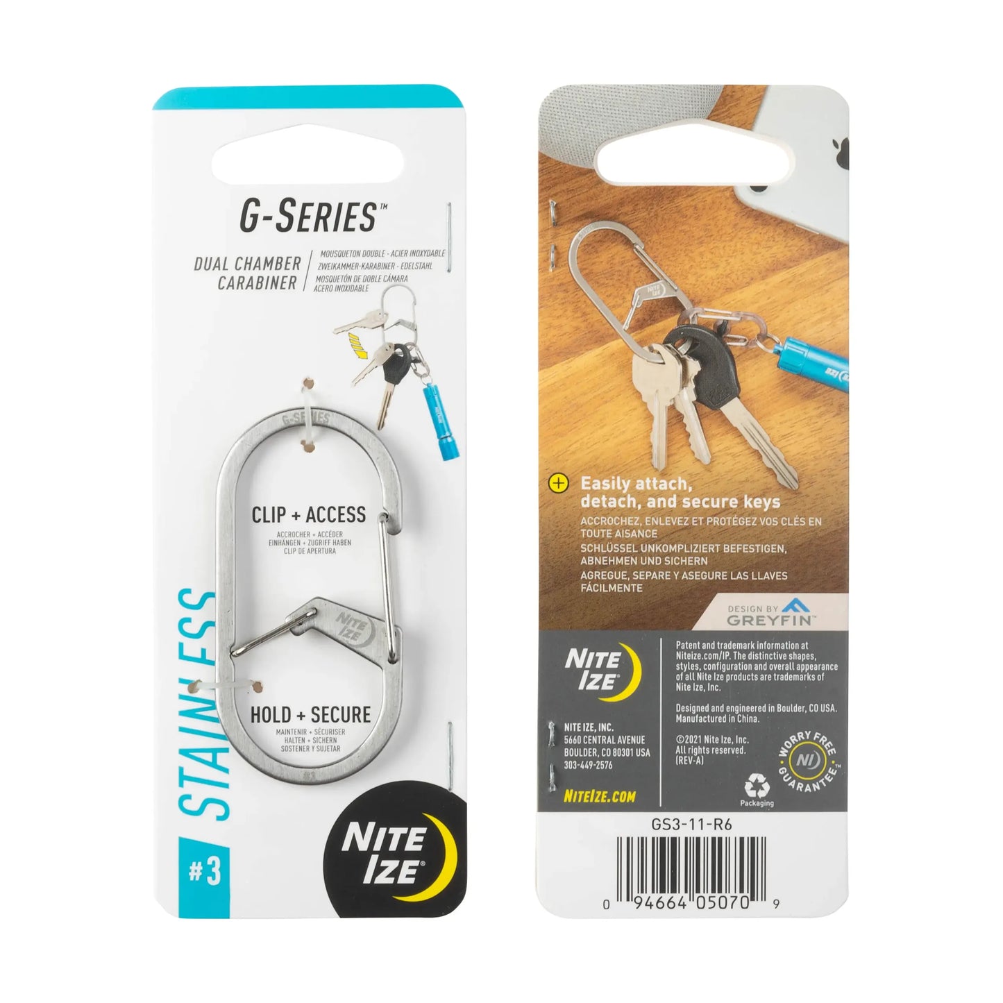 Nite Ize G-Series Dual Chamber Carabiner #3
