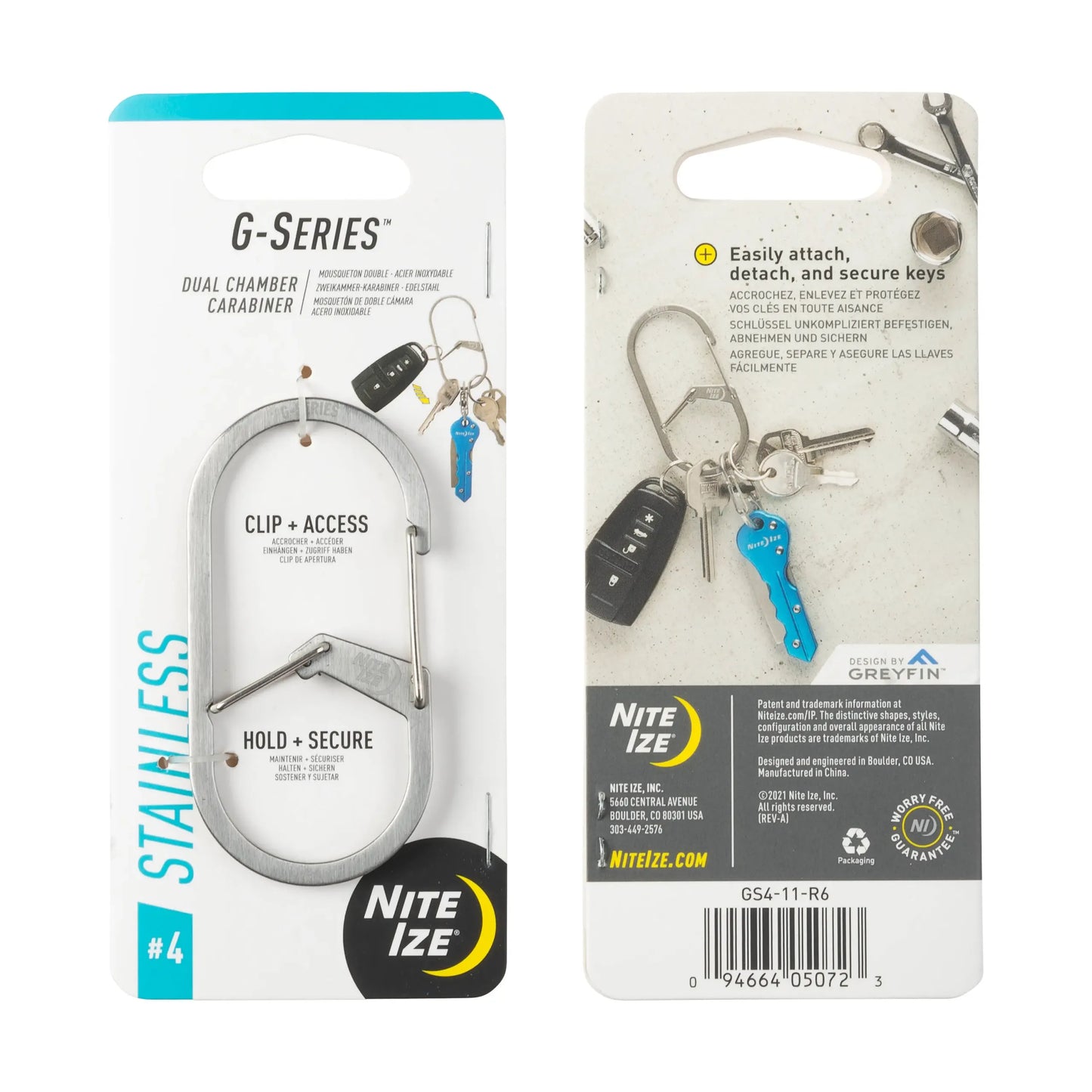 Nite Ize G-Series Dual Chamber Carabiner #4