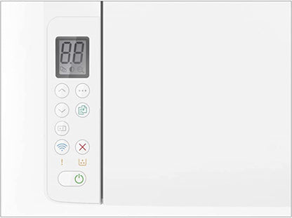 HP LaserJet MFP M141w control panel with wireless and copy buttons