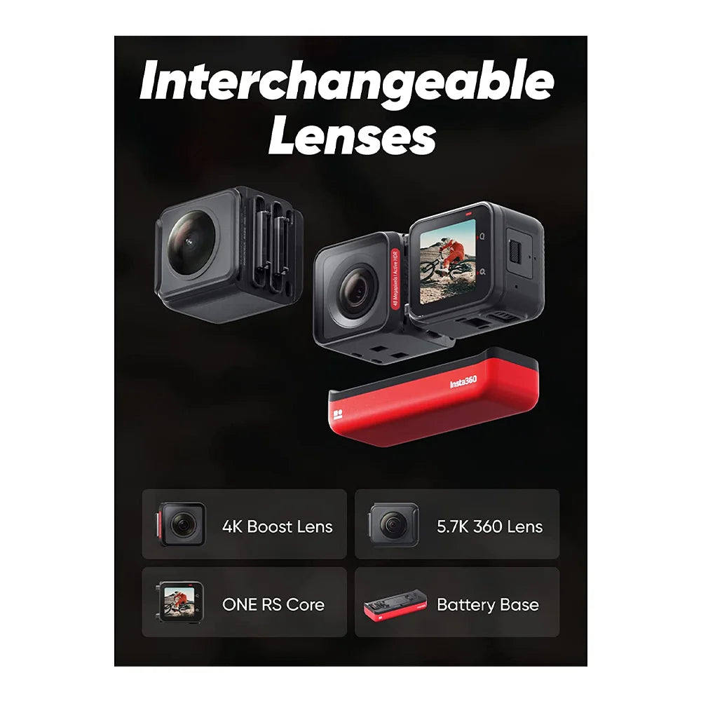 Insta360 ONE RS Twin Edition Camera