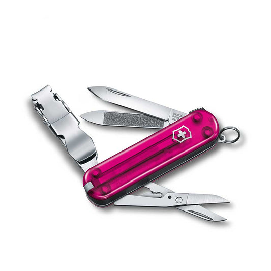 Victorinox, Small Pocket Knives- Nailclip 580- 8 Func- Transparent R - available at LYNQED Lebanon