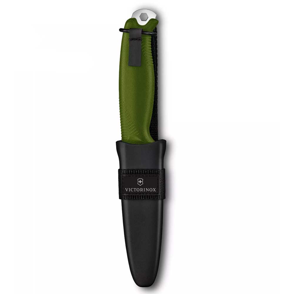 Victorinox, OUTDOOR KNIVES- VENTURE GREEN- 5 FUNC- BLADE 10.5cm - available at LYNQED Lebanon
