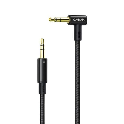 Mcdodo Aux Mini Jack 3.5mm Cable – Right-Angle Gold-Plated Connectors | CA-7590