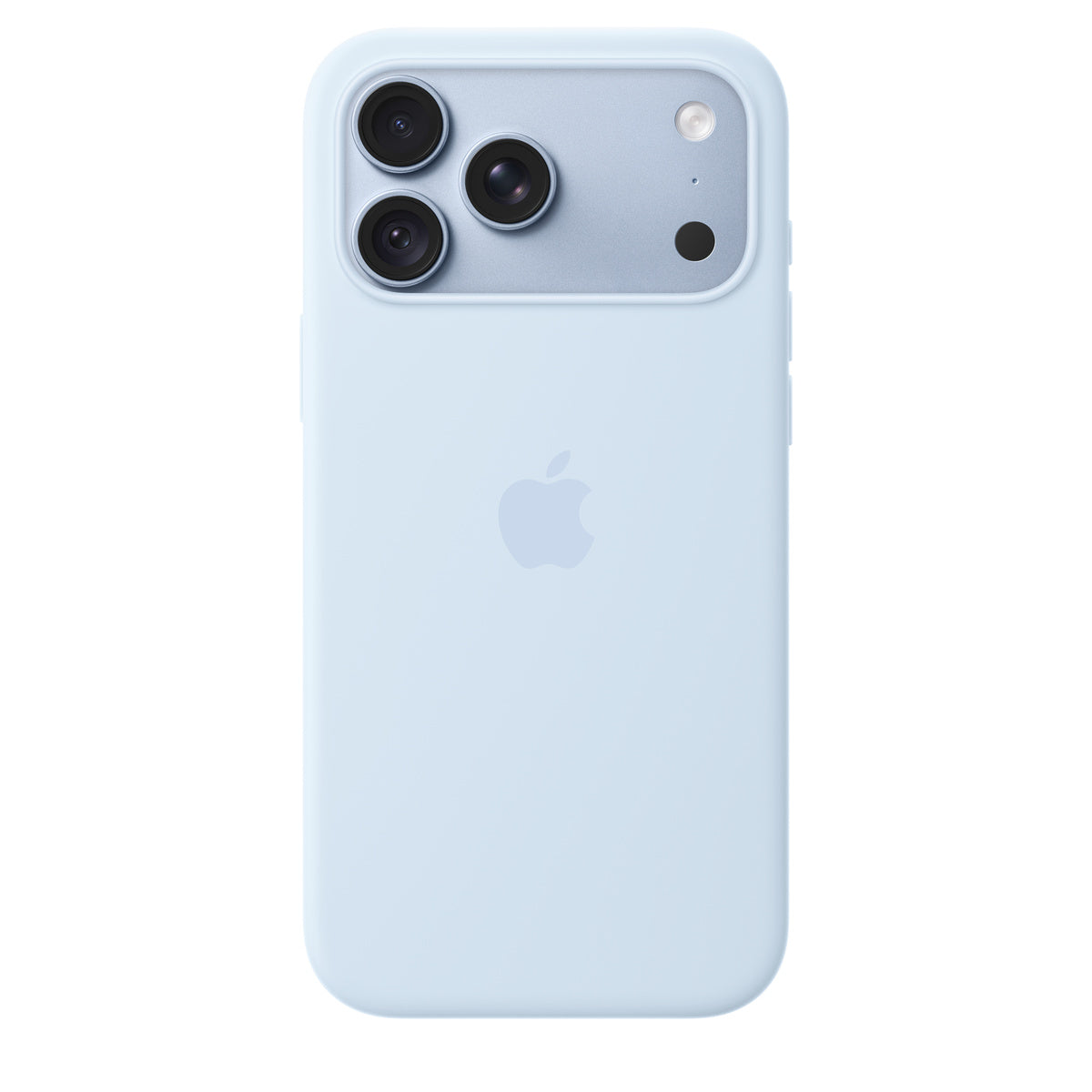 Apple iPhone 18 Pro Max Silicone Cover - Crisp Blue