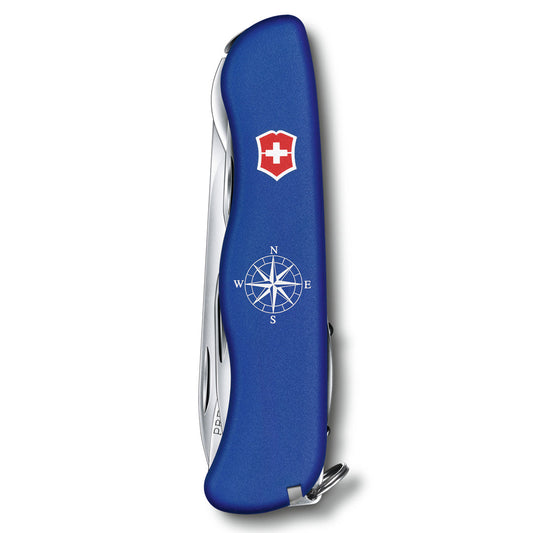 Victorinox, Large Pocket Knives- Skipper- Blue - available at LYNQED Lebanon