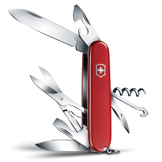 Victorinox, Medium Pocket Knives- Climber- Red - available at LYNQED Lebanon