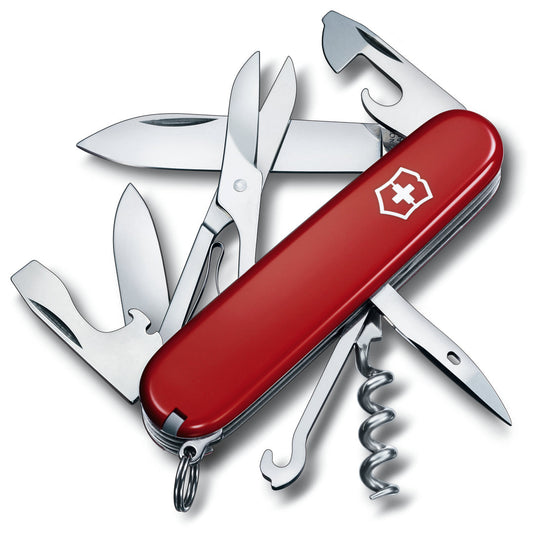 Victorinox, Medium Pocket Knives- Climber- Red - available at LYNQED Lebanon