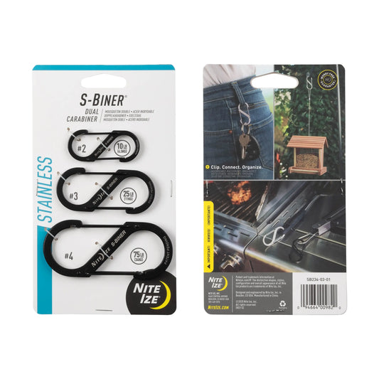 Nite Ize S-Biner Dual Carabiner - 3 Pack