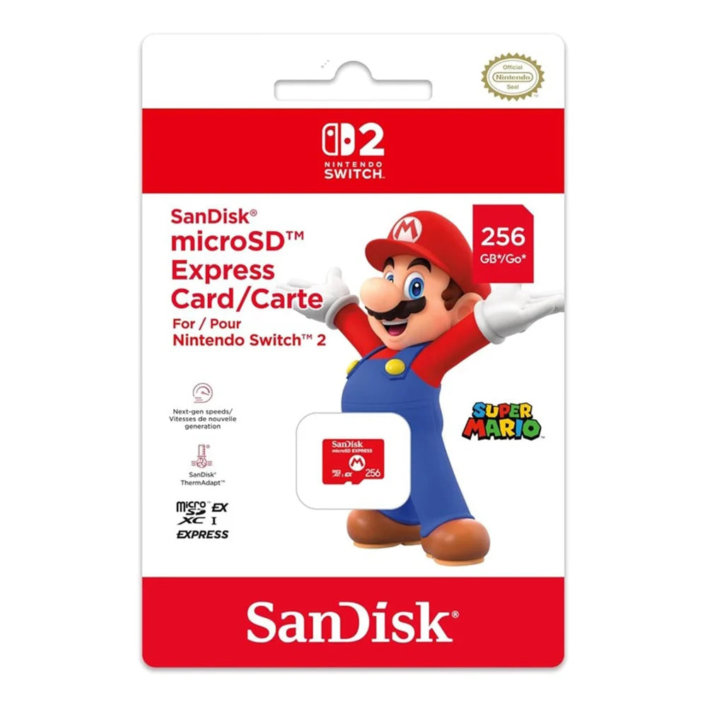 Sandisk microSD Express Card - for Nintendo Switch 2 - My Store
