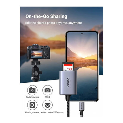 UGREEN 2-in-1 USB-C Hub (SD Card + MicroSD) - My Store