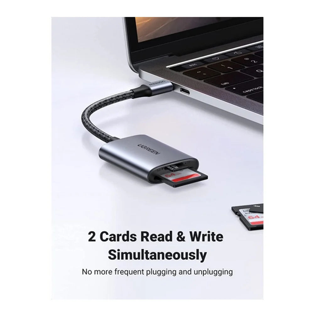 UGREEN 2-in-1 USB-C Hub (SD Card + MicroSD) - My Store