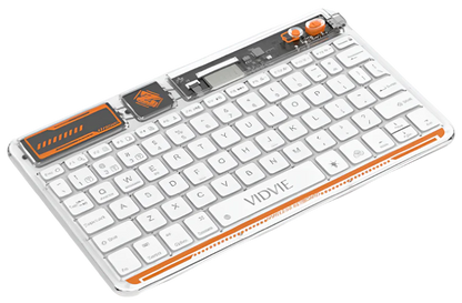 Vidvie Transparent Smart Wireless Keyboard