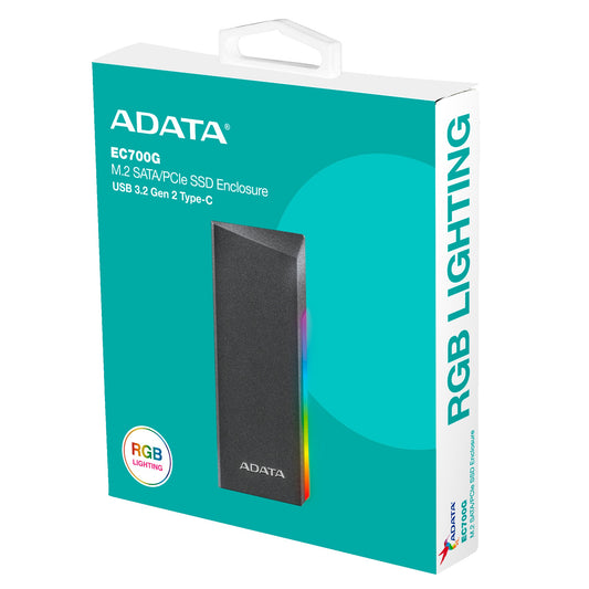 ADATA EC700G M.2 SATA / PCIe SSD Enclosure
