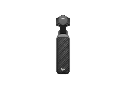 DJI Osmo Pocket 4 rear view with the textured grip