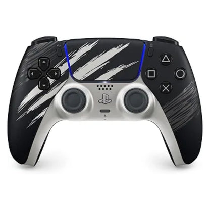 Marvel's Wolverine Adamantium DualSense controller, front view