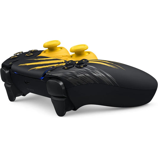 Marvel's Wolverine Battle Yellow DualSense controller seen from above