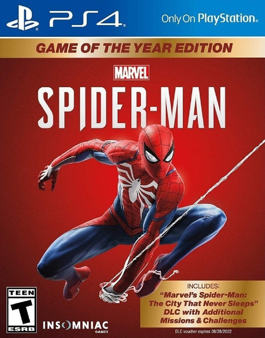 Marvel's Spider-Man Game of the Year Edition - Playstation 4