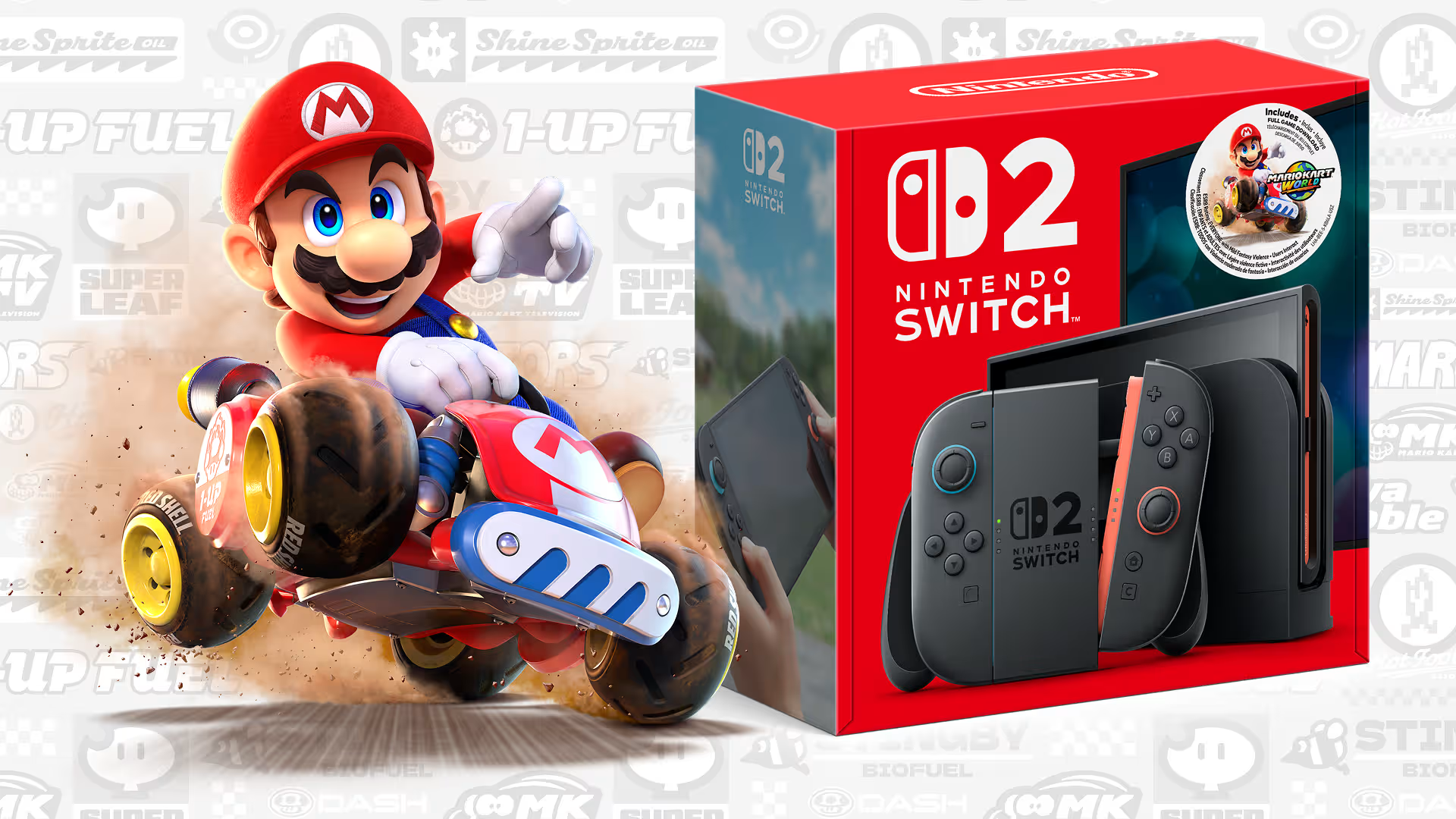 Nintendo Switch 2 - Mario Kart Bundle - My Store